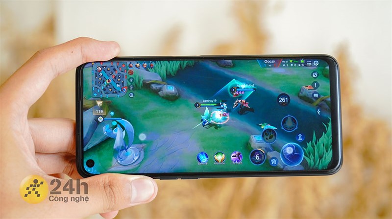 Hiển thị sắc nét với màn hình 6.59 inch Hiển thị hình ảnh một cách sinh động với màn hình IPS LCD 6.59 inch