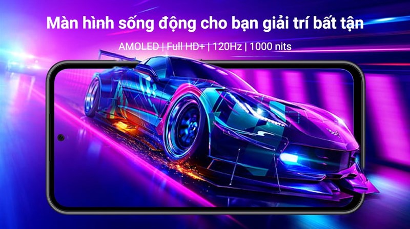 Màn hình sống động cho bạn giải trí bất tận Màn hình sống động cho bạn giải trí bất tận