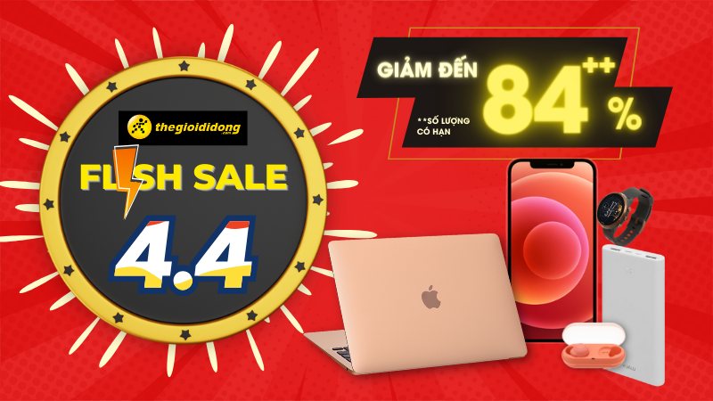 Flash Sale 4/4 - Điện thoại, phụ kiện, đồng hồ giảm sập s&agrave;n đến 84%++