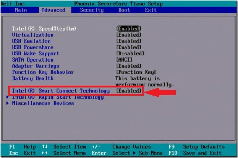 Công nghệ này được tích hợp vào BIOS trên máy tính của bạn Công nghệ này được tích hợp vào BIOS trên máy tính của bạn