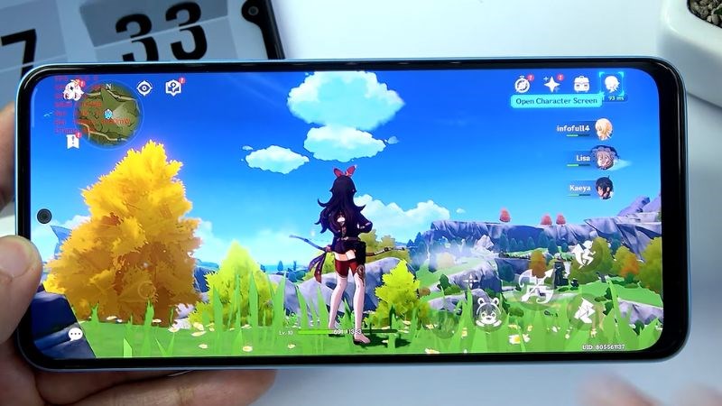 Xiaomi Redmi Note 12 Pro chưa ổn khi chơi Genshin Impact 