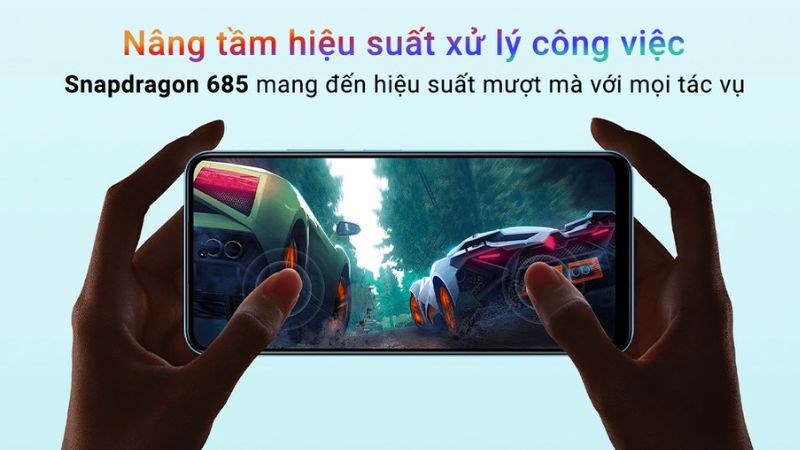Cấu hình mạnh mẽ thỏa sức chiến game Snapdragon 685 Cấu hình mạnh mẽ thỏa sức chiến game Snapdragon 685