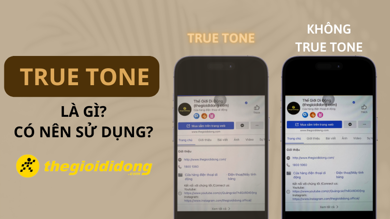 C&ocirc;ng nghệ True tone l&agrave; g&igrave;? C&oacute; n&ecirc;n sử dụng True tone tr&ecirc;n iPhone