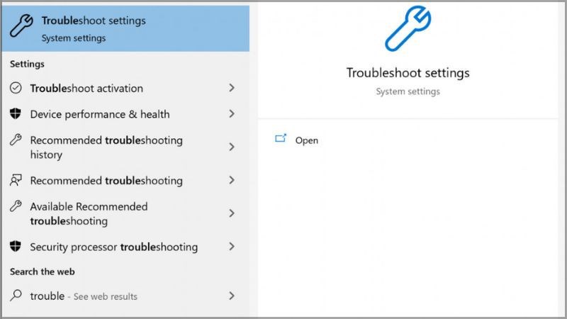 Cách sử dụng Troubleshooting Windows 11