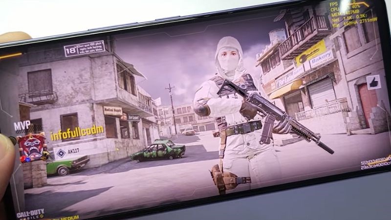 Vivo V27e ổn định khi chiến Call of Duty Mobile