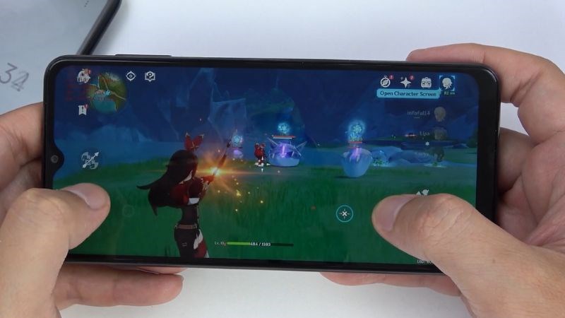 H&igrave;nh ảnh khi chiến đấu ở mức thiết lập Highest