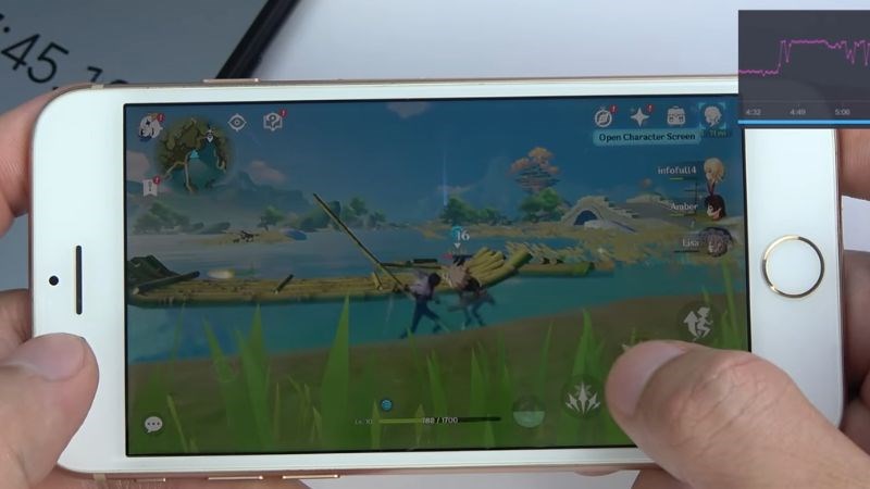 Ở thiết lập Cao iPhone 8 bị giật lag rất nhiều