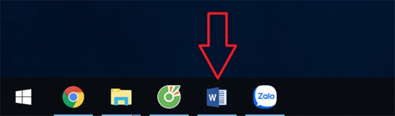 Xem thanh Taskbar