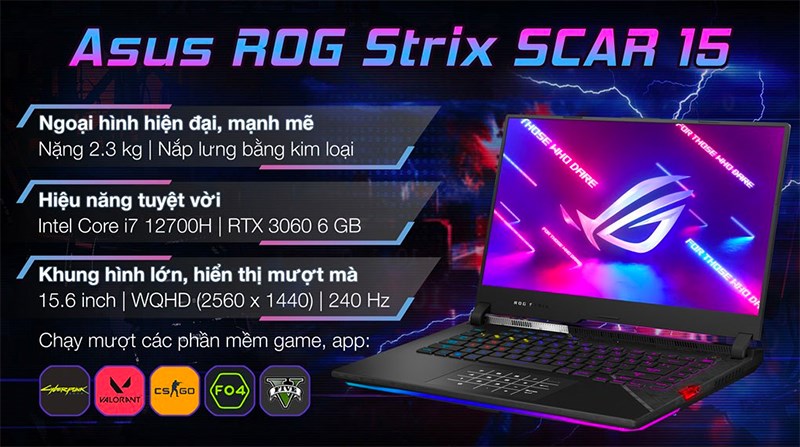 ROG Strix SCAR 15