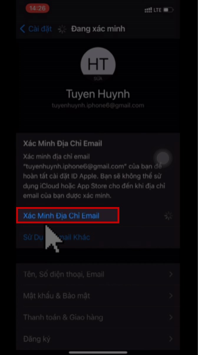 cách ĐK iCloud vì thế Gmail bên trên điện thoại thông minh, máy tính