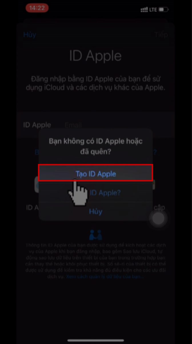 cách ĐK iCloud vì thế Gmail bên trên điện thoại thông minh, máy tính