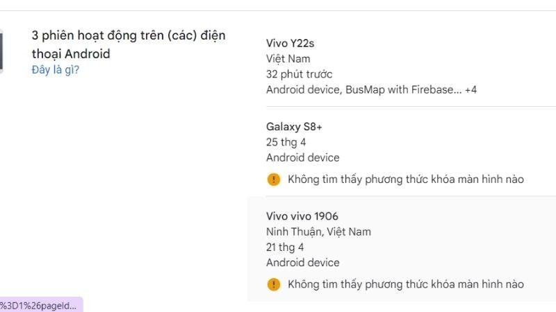 C&aacute;ch giải quyết khi t&agrave;i khoản Gmail bị người kh&aacute;c đăng nhập