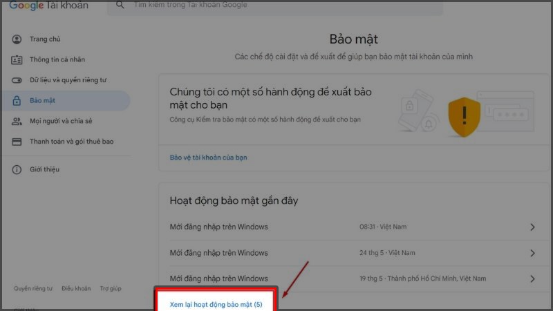 C&aacute;ch giải quyết khi t&agrave;i khoản Gmail bị người kh&aacute;c đăng nhập