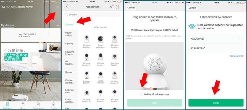 Bước 1 v&agrave; 2