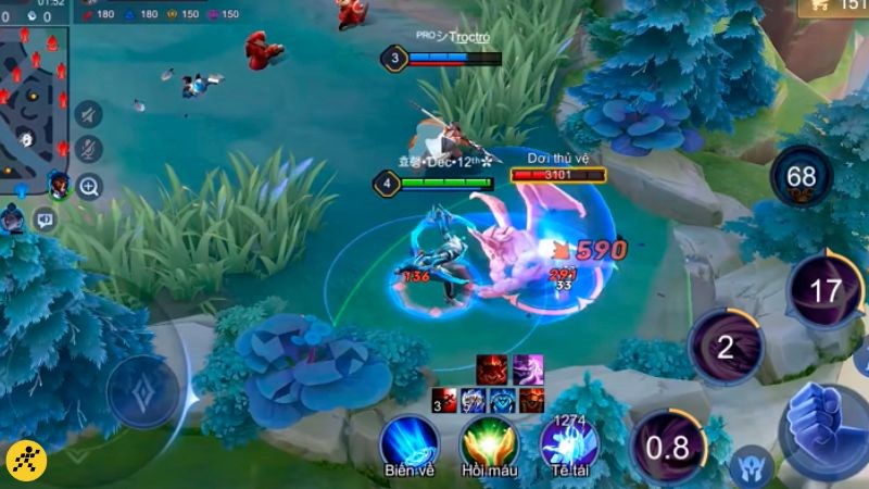 Combat mượt mà với Dimensity 1080 