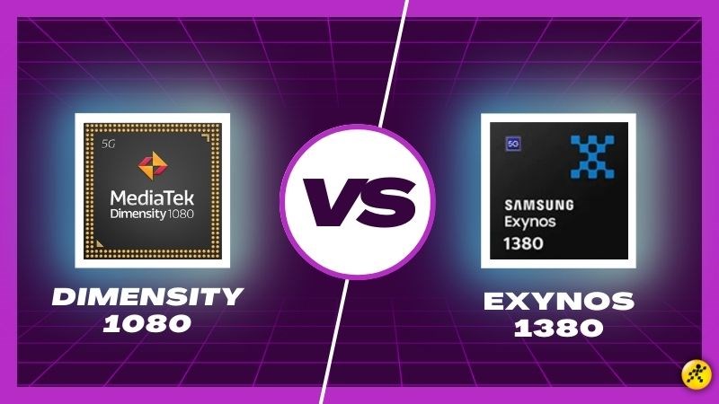So s&aacute;nh Exynos 1380 v&agrave; Dimensity 1080, GPU qu&aacute; tuyệt vời từ Samsung