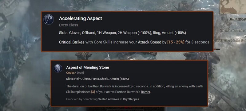 C&aacute;c Aspect n&ecirc;n chọn