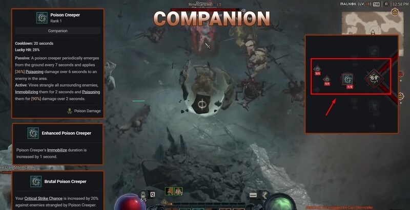 Ta n&acirc;ng 1 điểm Vine Creeper