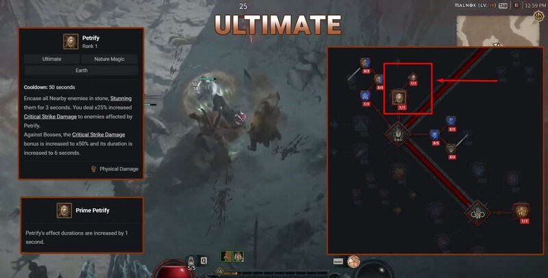 Bạn chọn chi&ecirc;u Petrify