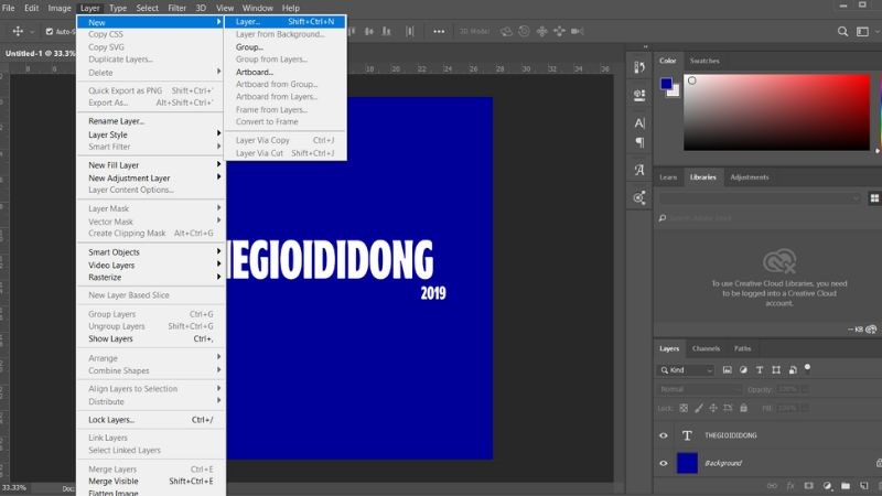  Sử dụng Photoshop để tạo logo Vinamilk 7