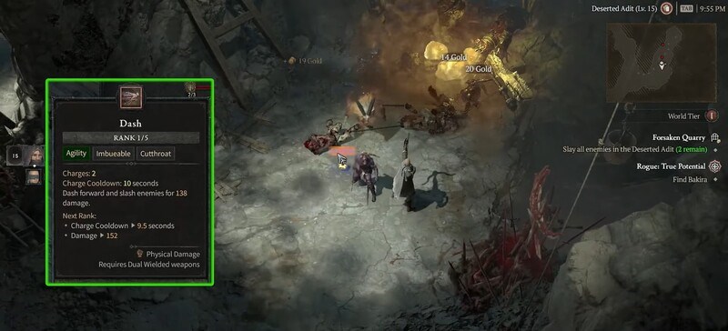 N&acirc;ng th&ecirc;m 1 điểm Dash