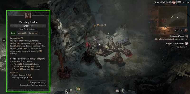 N&acirc;ng tối đa chi&ecirc;u Twisting Blades