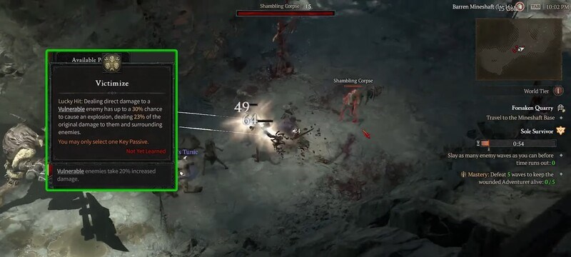 Bạn chọn chi&ecirc;u Victimize