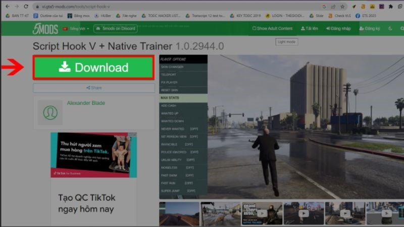 Cách cài các bản mod cơ bản trong GTA 5 3