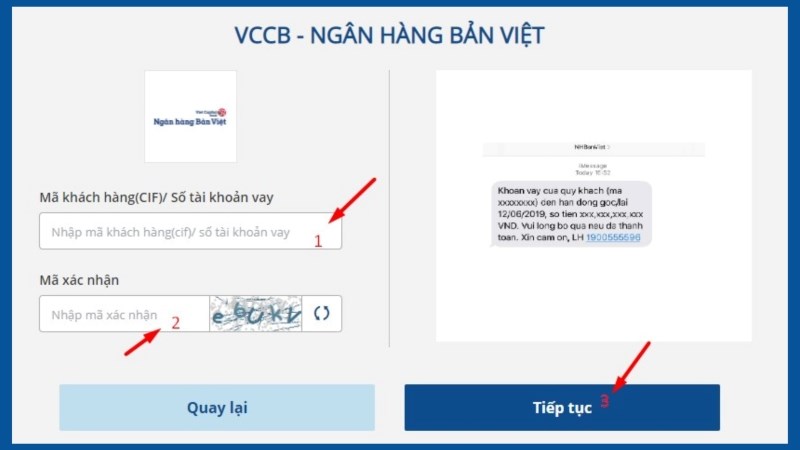 Thanh to&aacute;n trực tuyến qua website Payoo (bước 2.2)