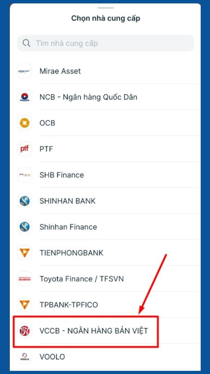 Thanh to&aacute;n qua ứng dụng Payoo (bước 3)