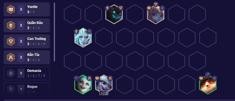 Ở cấp 6, đội hình của bạn sẽ là chuẩn form nhấ Ở cấp 6, đội hình của bạn sẽ là chuẩn form nhất