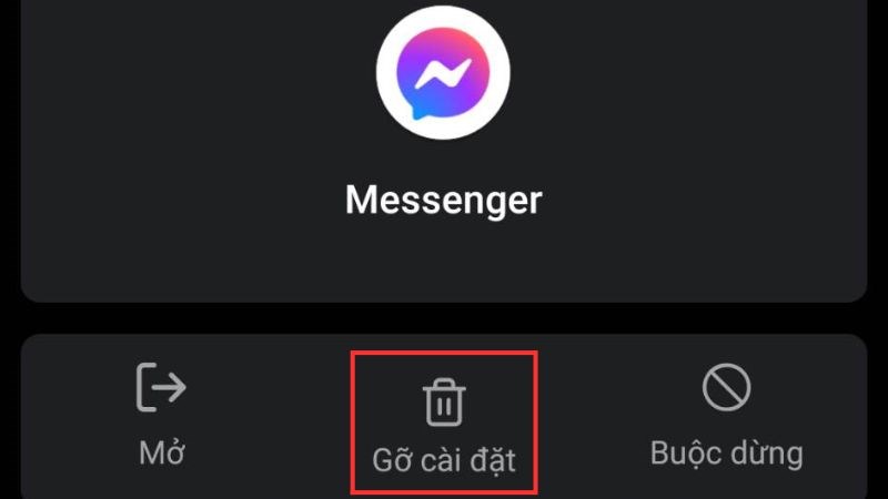 Gỡ cài đặt