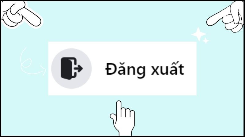 Chọn mục Đăng xuất để đăng xuất khỏi tài khoản Messenger của bạn