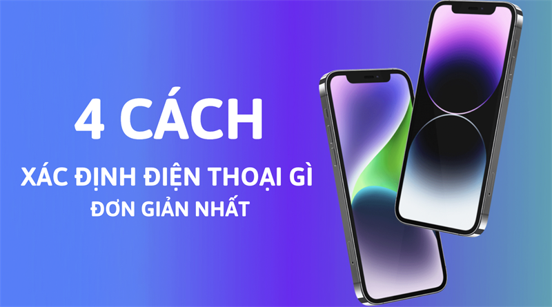 Hình minh họa cách xác định điện thoại