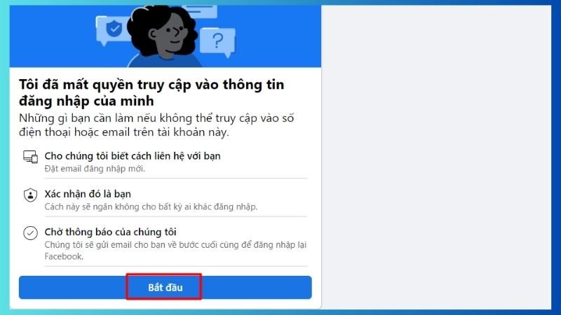 Cách lấy lại tài khoản Facebook bị hack