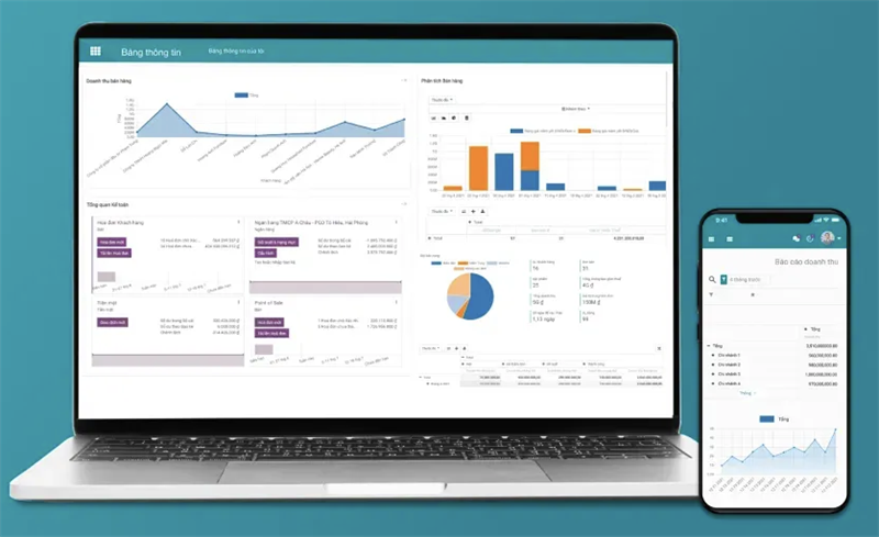 Giao diện phần mềm Viindoo