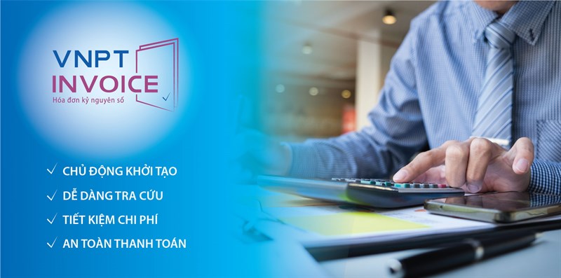 Phần mềm ho&aacute; đơn điện tử VNPT Invoice