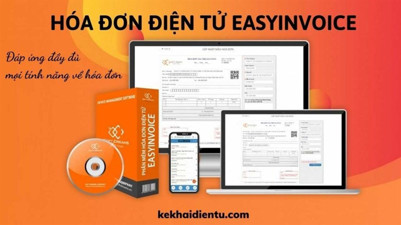 Phần mềm ho&aacute; đơn điện tử Easyinvoice