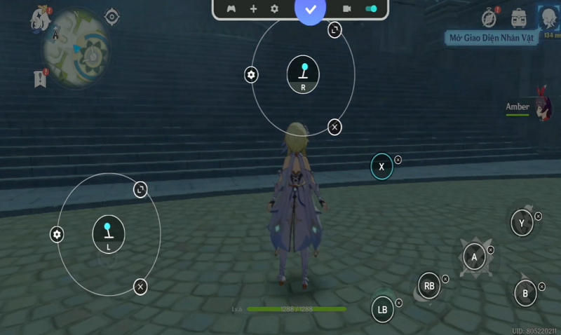 Th&ecirc;m n&uacute;t điều khiển