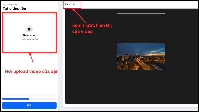 Thêm Video mà bạn muốn tải lên Reels