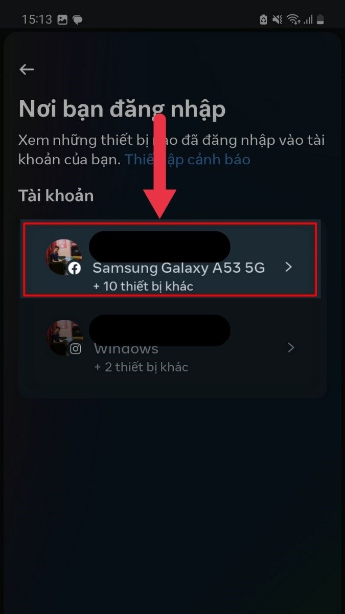 Chọn ô đầu tiên