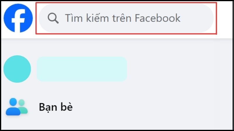 Nhập tên của bạn bè mà bạn muốn xem sinh nhật vào thanh tìm kiếm