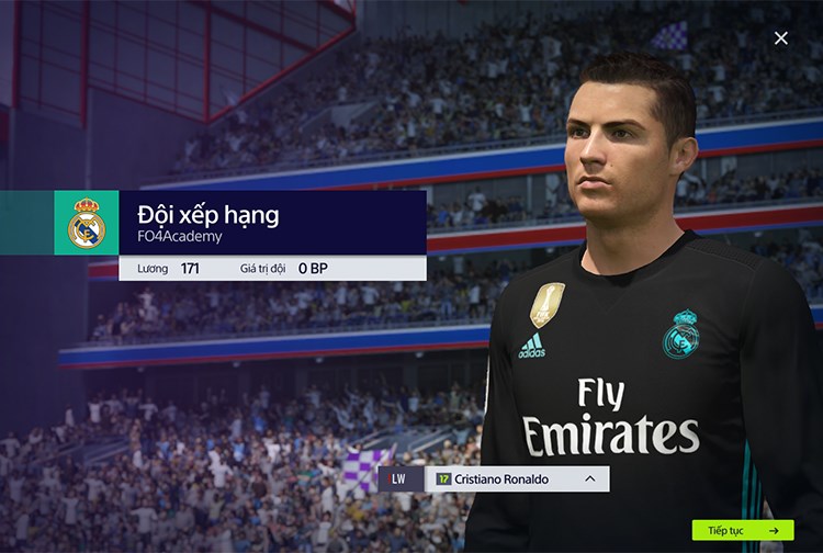 Chế độ đội bóng trong mơ của FIFA Online 4