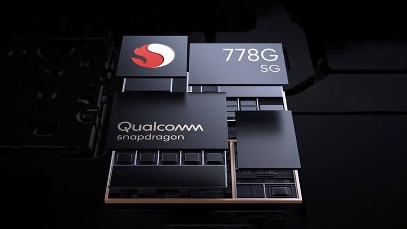 hiệu năng mạnh mẽ nhờ đầu chip Snapdragon 778G