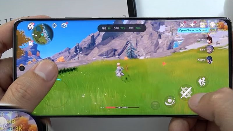 M&agrave;n h&igrave;nh AMOLED 120Hz đẹp mắt