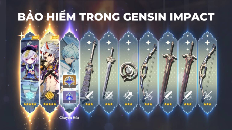 Bảo hiểm là gì Genshin - Tìm hiểu cơ chế và tầm quan trọng trong game