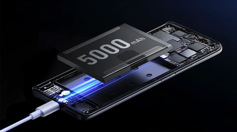 Dung lượng sạc pin nhanh
