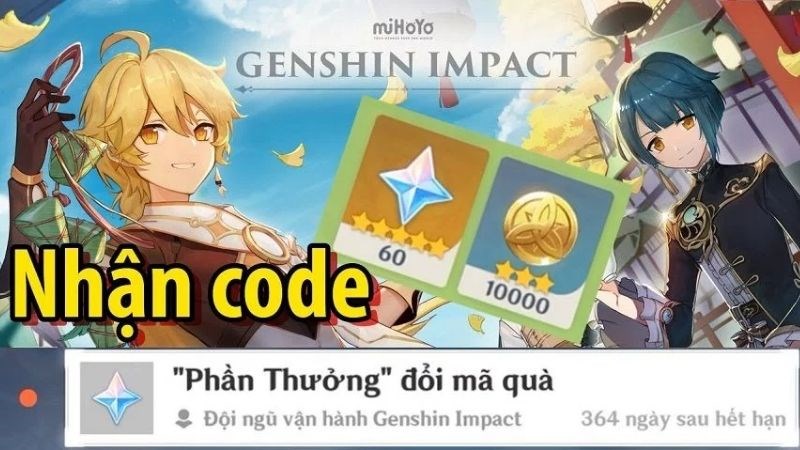 Code vĩnh viễn thông thường sẽ cho lượng quà tương đối hạn chế.