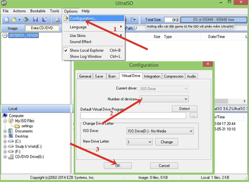 Tạo ổ đĩa ảo tr&ecirc;n Windows
