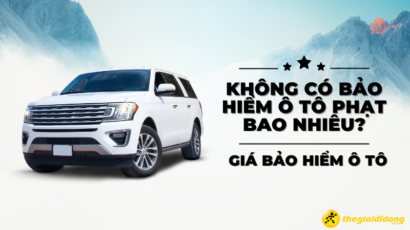 Kh&ocirc;ng c&oacute; bảo hiểm &ocirc; t&ocirc; phạt bao nhi&ecirc;u? Gi&aacute; bảo hiểm &ocirc; t&ocirc;